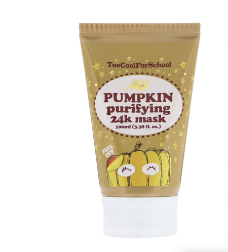 Too Cool for School Pumpkin Purifying 24K Beauty Mask, 3.38 fl oz (100 ml)